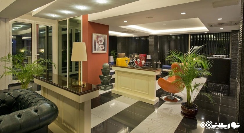 نمای لابی  هتل بوتیک پرایم